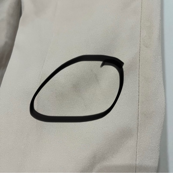 ARITZIA Babaton Beige Cropped Cohen Pants Size 2 - Picture 10 of 10